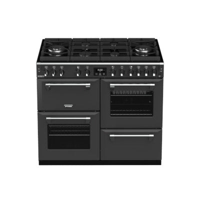100cm Dual Fuel Gas Through Glass Range Cooker