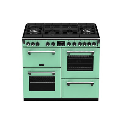 100cm Dual Fuel Gas Through Glass Range Cooker