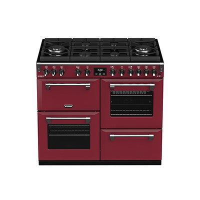 100cm Dual Fuel Gas Through Glass Range Cooker
