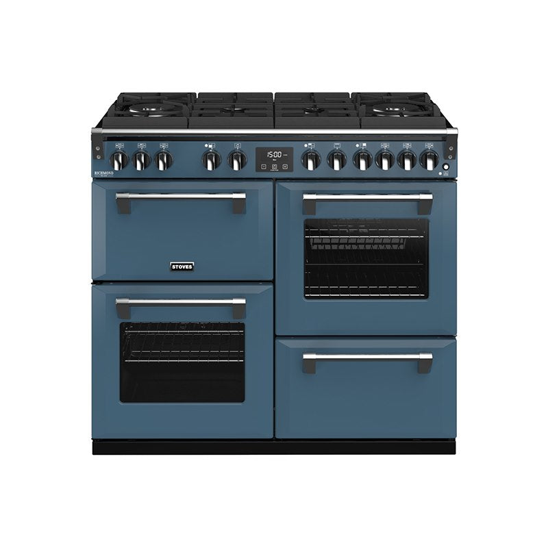 100cm Dual Fuel Gas Through Glass Range Cooker