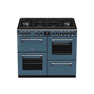 100cm Dual Fuel Gas Through Glass Range Cooker