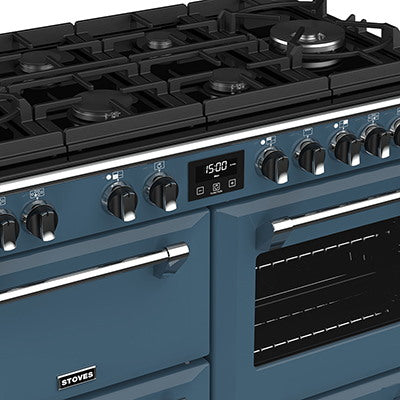 100cm Dual Fuel Gas Through Glass Range Cooker