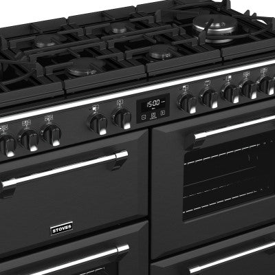 110cm Dual Fuel Gas Through Glass Range Cooker
