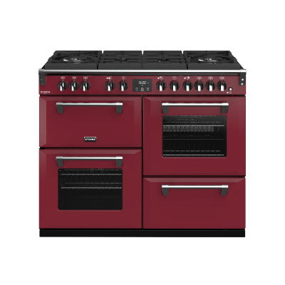 110cm Dual Fuel Gas Through Glass Range Cooker
