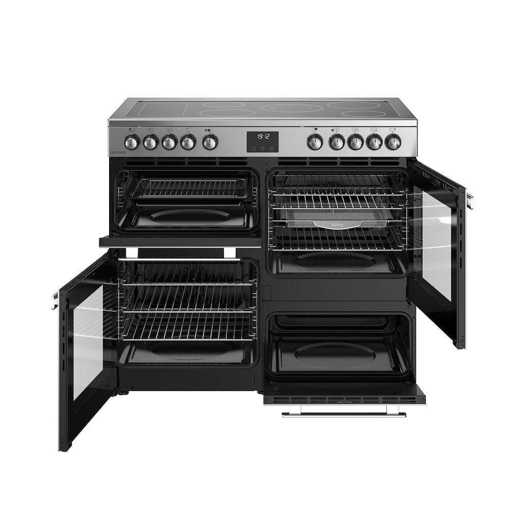 Belling RCA COOKCENTRE 100E 100cm Cookcentre Electric Ceramic Range Cooker - Stainless Steel