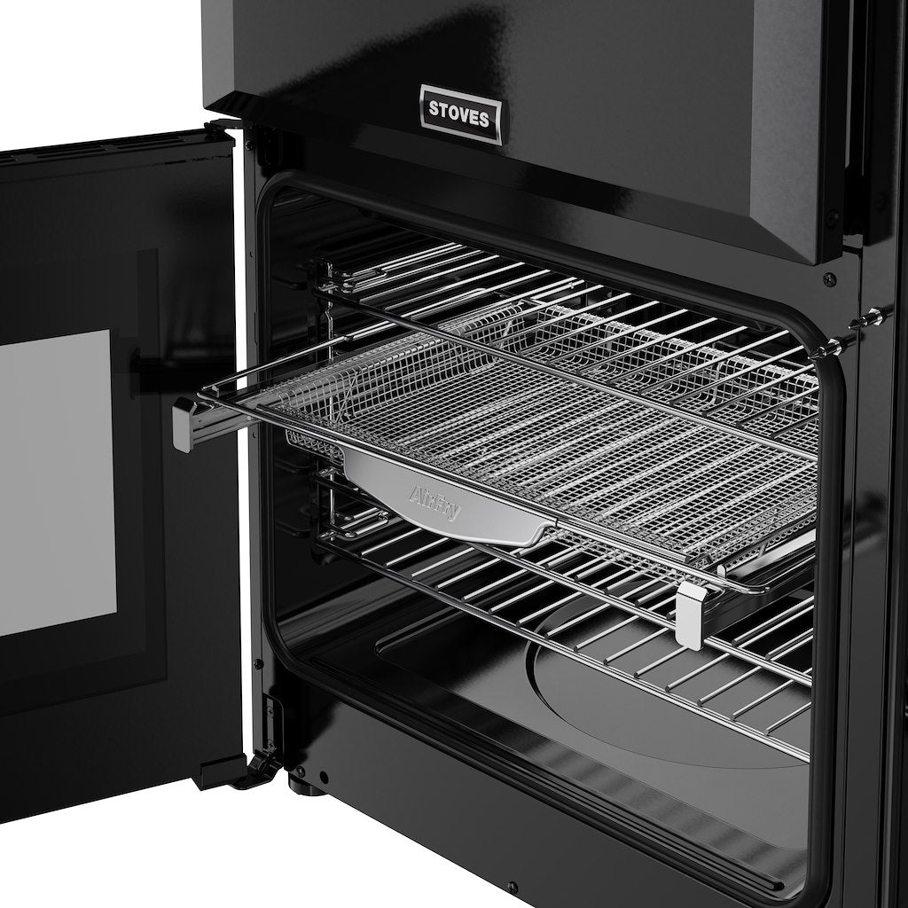 Stoves RCA RICH 90DF 90cm Richmond Dual Fuel Range Cooker - Black