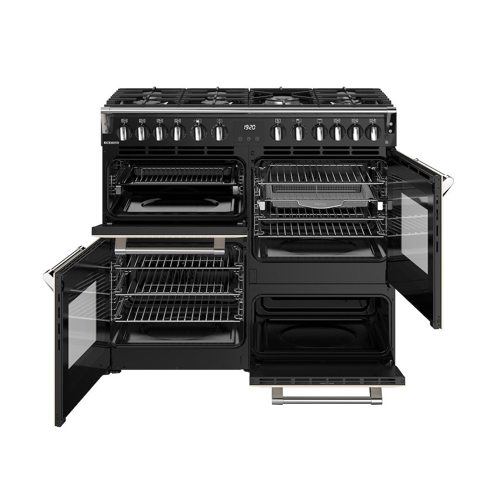Stoves RCA RICH 100DF 100cm Richmond Dual Fuel Range Cooker - Cream