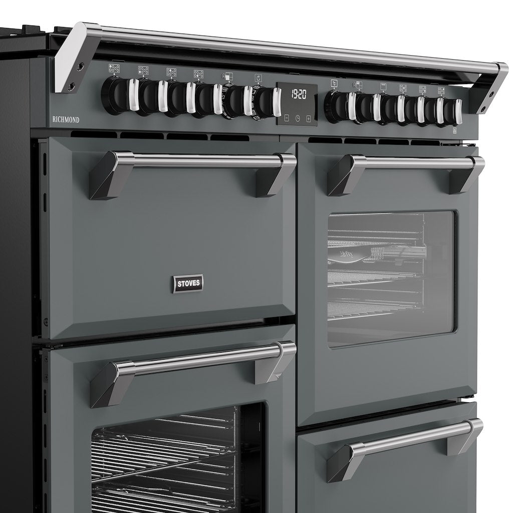 Stoves RCA RICH 110DF 110cm Richmond Dual Fuel Range Cooker - Anthracite