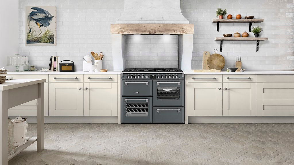 Stoves RCA RICH 110DF 110cm Richmond Dual Fuel Range Cooker - Anthracite