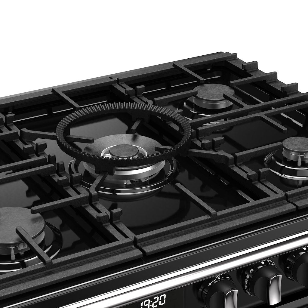 Stoves DX RCA RICH 100DF 100cm Richmond DX Dual Fuel Range Cooker - Black