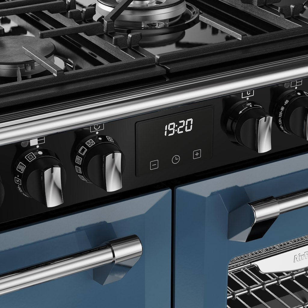 Stoves DX RCA RICH 100DF 100cm Richmond DX Dual Fuel Range Cooker - Twilight Blue