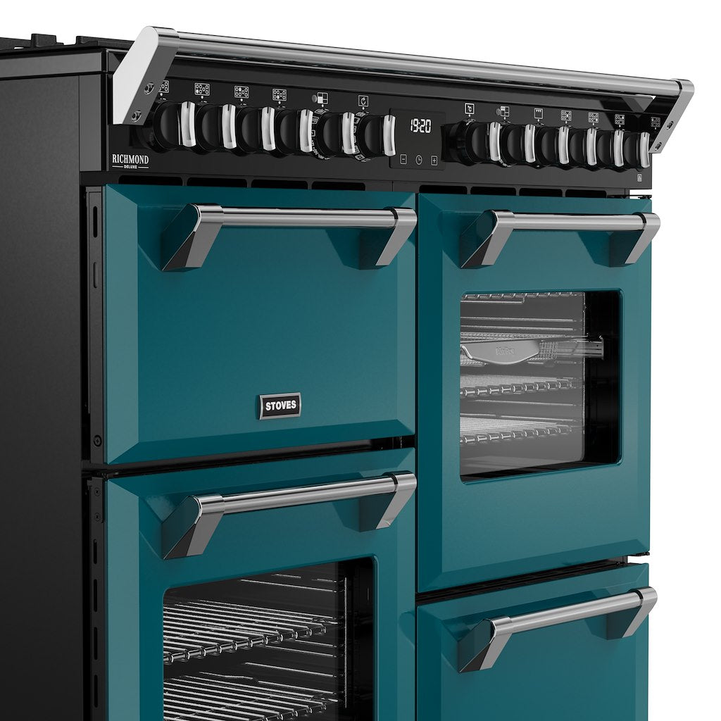 Stoves DX RCA RICH 100DF 100cm Richmond DX Dual Fuel Range Cooker - Deep Marine