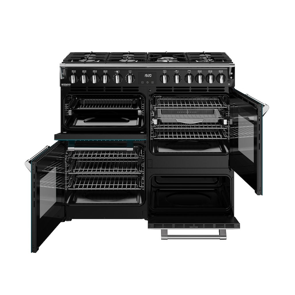 Stoves DX RCA RICH 100DF 100cm Richmond DX Dual Fuel Range Cooker - Deep Marine
