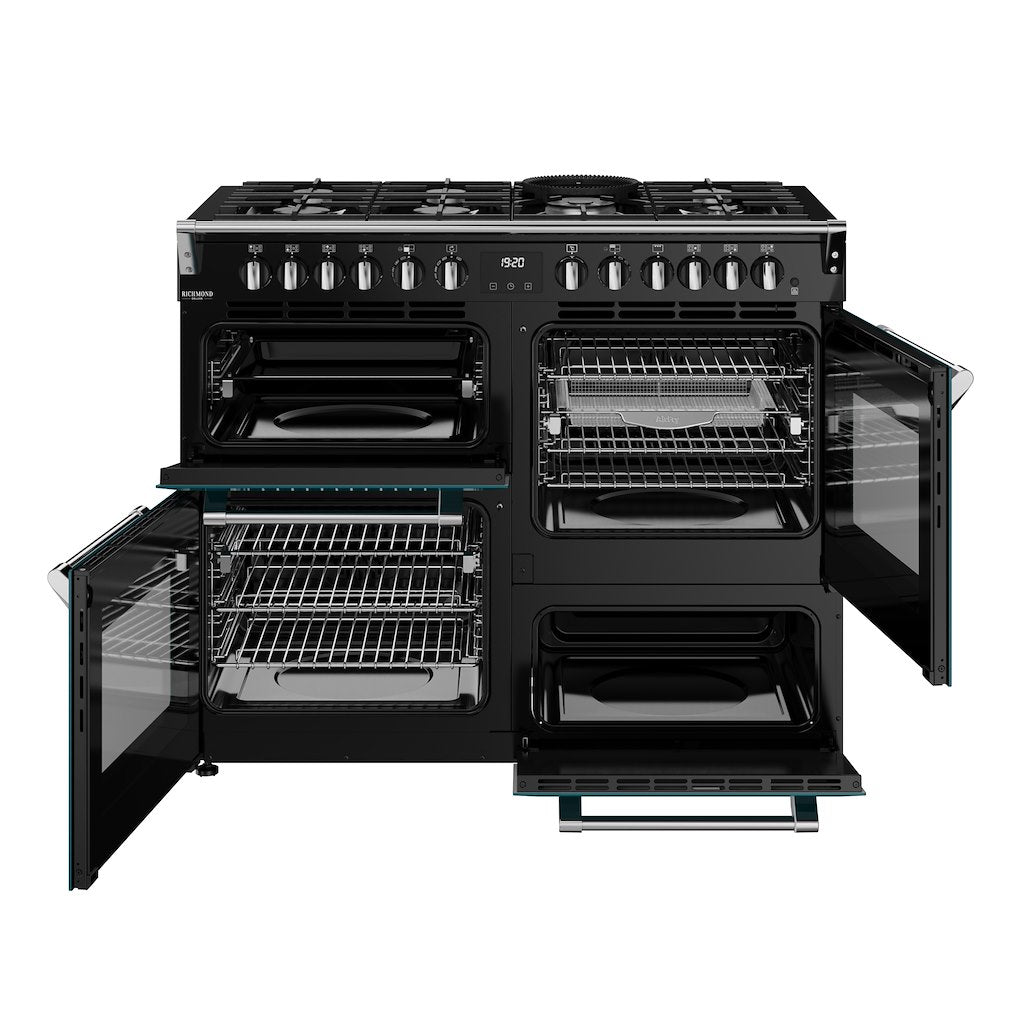Stoves DX RCA RICH 110DF 110cm Richmond DX Dual Fuel Range Cooker - Deep Marine