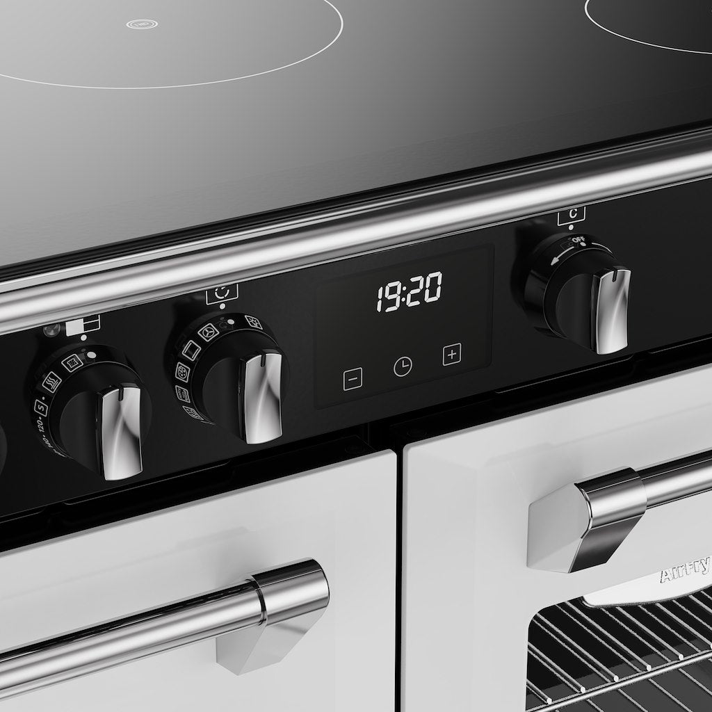 Stoves DX RCA RICH 110Ei RTY 110cm Richmond DX Electric Induction Rotary Range Cooker - Ice White