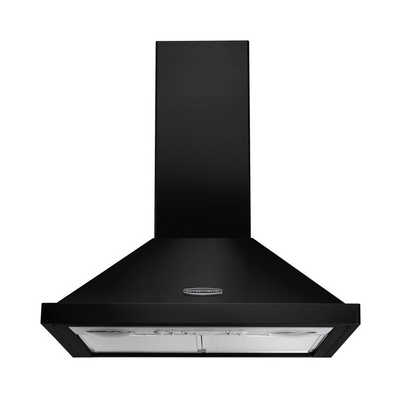 Rangemaster LEIHDC60BC/ 60cm Hob Hood Black Chrome Badge