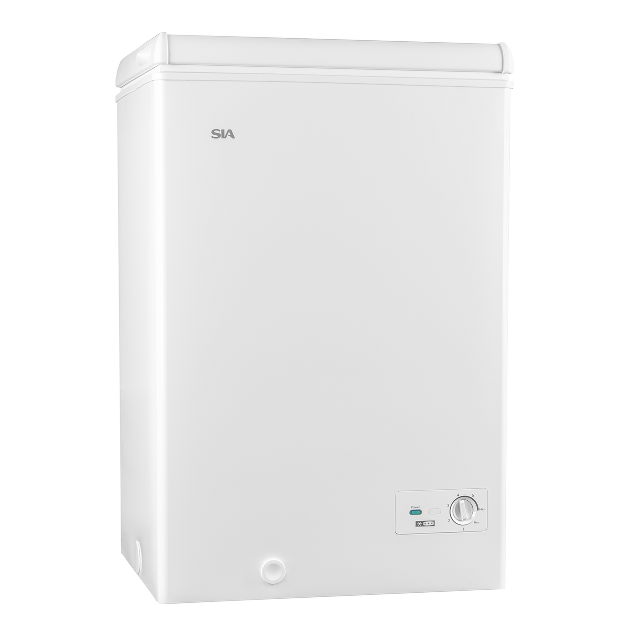 SIA HSCHF97WH/E Freestanding 97L White Chest Freezer