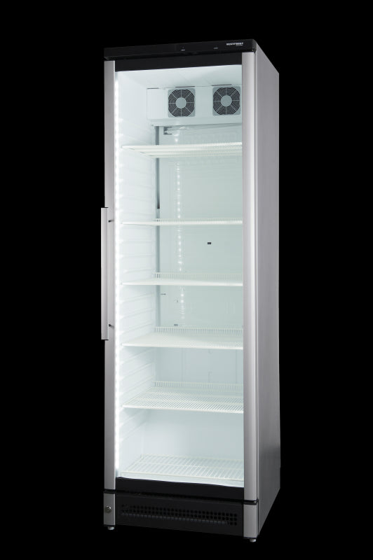 Vestfrost M 180 Upright Glass Single Door Fridge 381 Litres