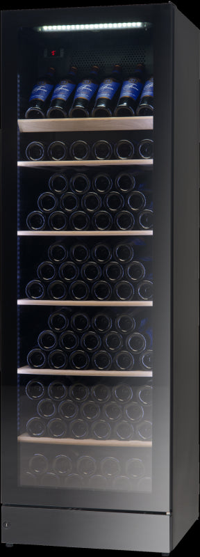 Vestfrost WFG 185 Upright Glass Door Dual-Zone Wine Cooler 197 x 0.75 Litres Bottles