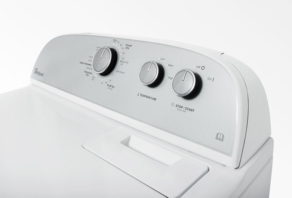 Whirlpool 3LWED4815FW Atlantis 15kg 6th Sense American Style Vented Dryer 15kg
