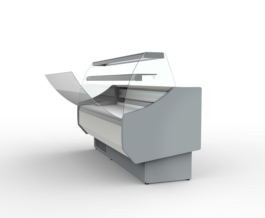 Coreco CVED-8-10-C Curved Glass Serveover 1055mm