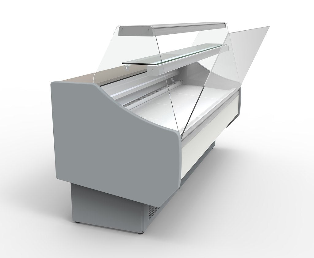 Coreco CVED-8-10-R Flat Glass Serveover 1055mm