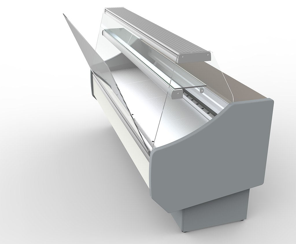 Coreco CVED-8-13-R Flat Glass Serveover 1305mm