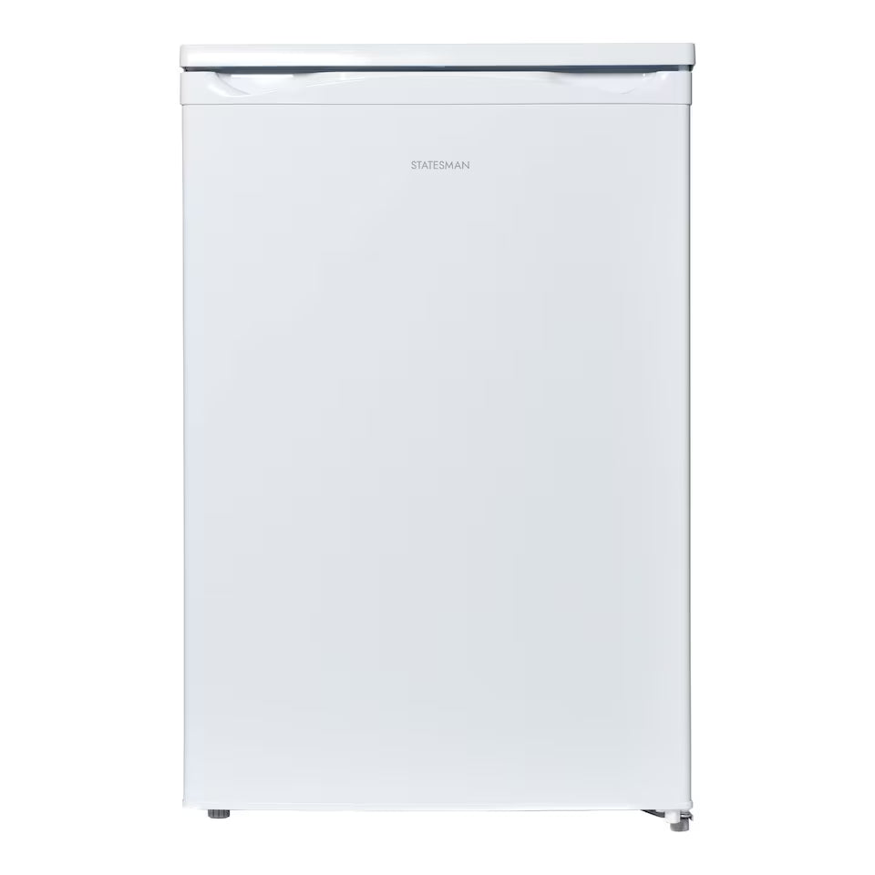 Statesman R155W Freestanding Under Counter Fridge with 4 Ice Box, 97 Litre, White