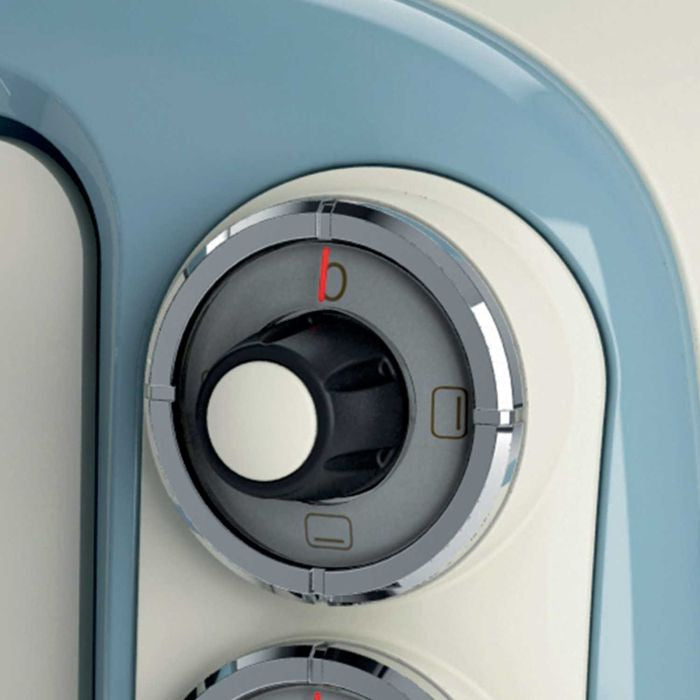Vintage 18L Electric Mini Oven Blue