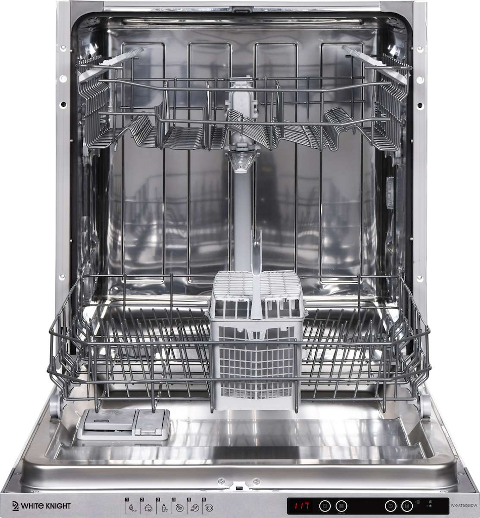 White Knight AT60BIDW Integrated 60cm Dishwasher