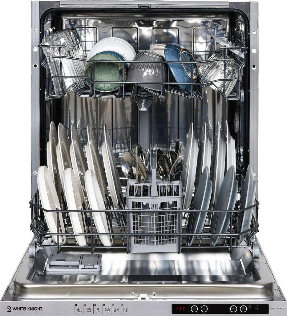 White Knight AT60BIDW Integrated 60cm Dishwasher
