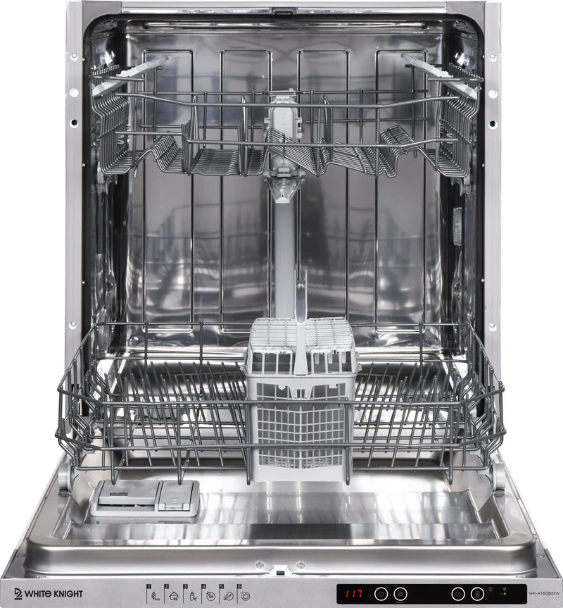 White Knight AT60BIDW Integrated 60cm Dishwasher