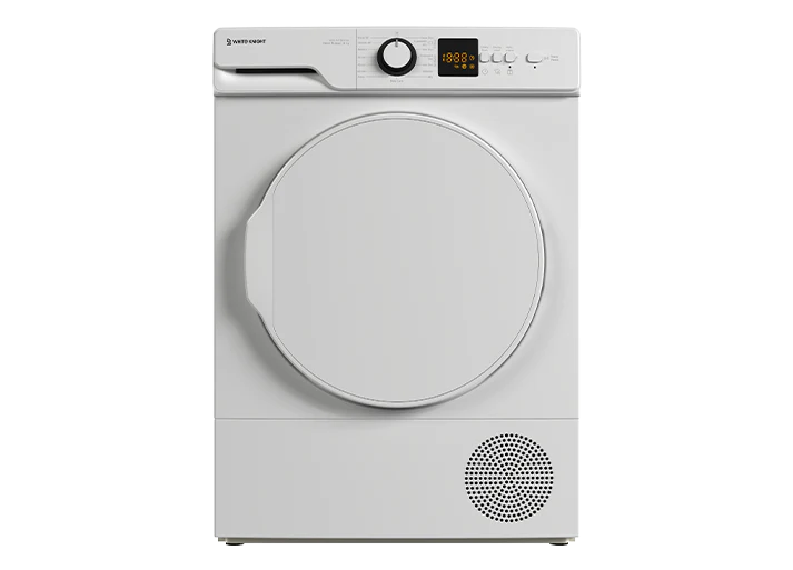 White Knight AT8HPW 8kg Freestanding Heat Pump Tumble Dryer - White