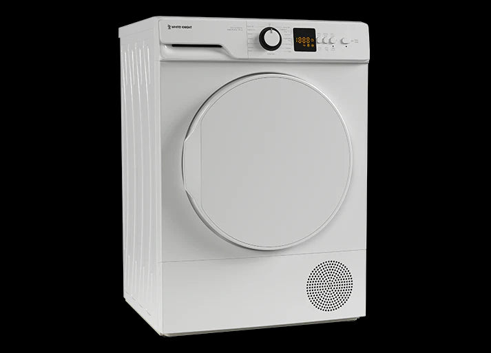 White Knight AT8HPW 8kg Freestanding Heat Pump Tumble Dryer - White