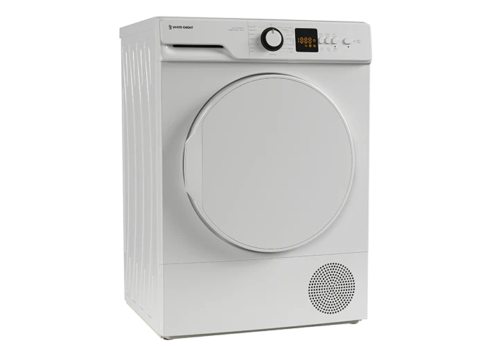 White Knight AT8HPW 8kg Freestanding Heat Pump Tumble Dryer - White