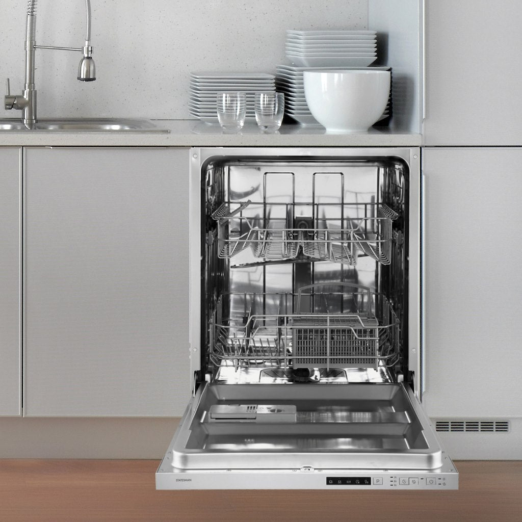 Statesman BDW6014 60cm Integrated Dishwasher 14 Place