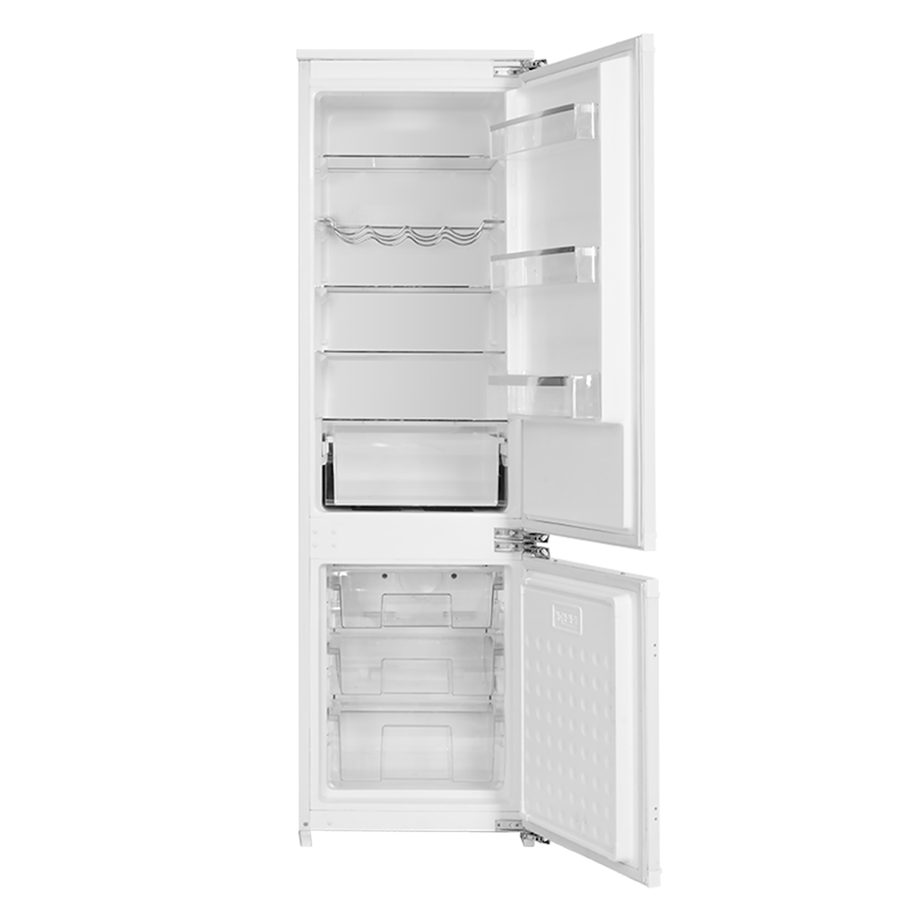 Iceking BI712EW Integrated Frost Free Fridge Freezer