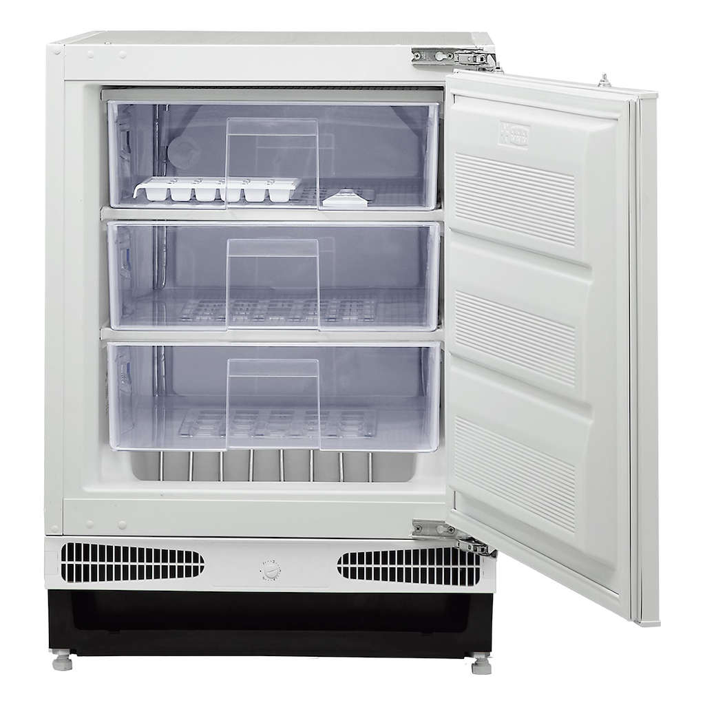 Statesman BU160FZ4E 60cm Integrated Undercounter Freezer - White