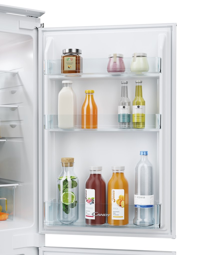 Candy CB50N518EK Integrated 50/50 Fridge Freezer - White - E Rated