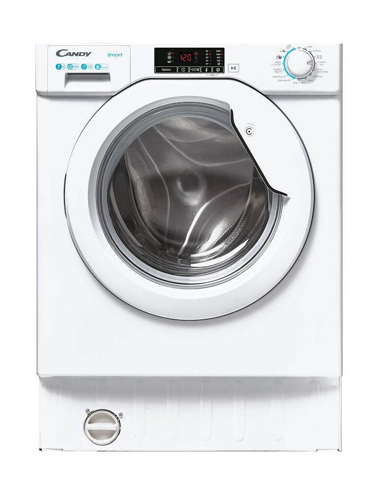 Candy CBW 57D1XE-80 Smart Integrated 7kg 1500rpm Washing Machine - C Energy Rated - White