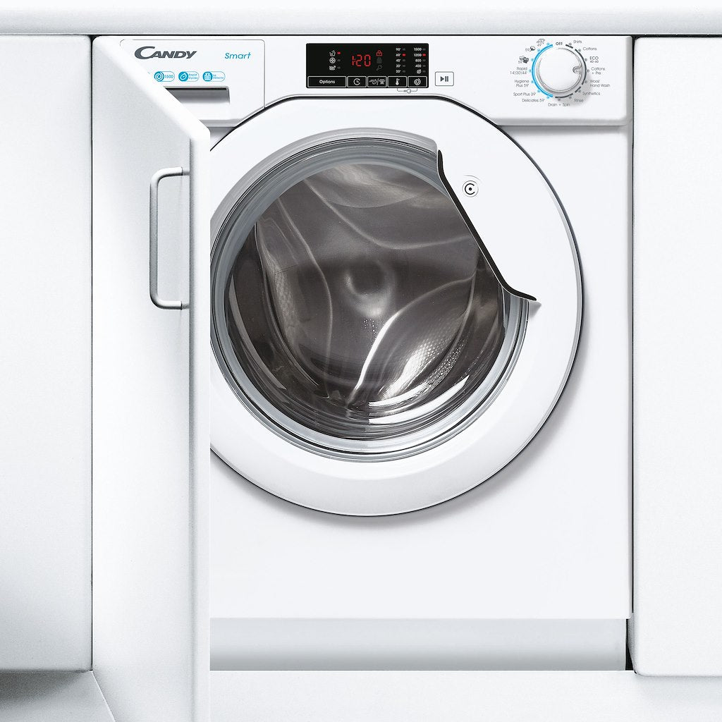 Candy CBW 59D1XE-80 Smart Integrated 9kg 1500rpm Washing Machine - C Energy Rated - White