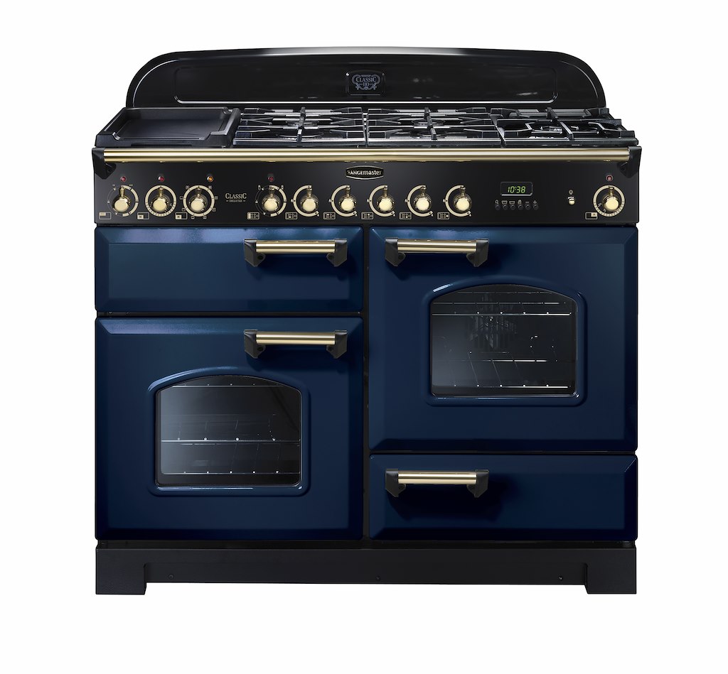 Rangemaster CDL110DFFRB/B 112920 Classic Dl 110 Df Blue Brass