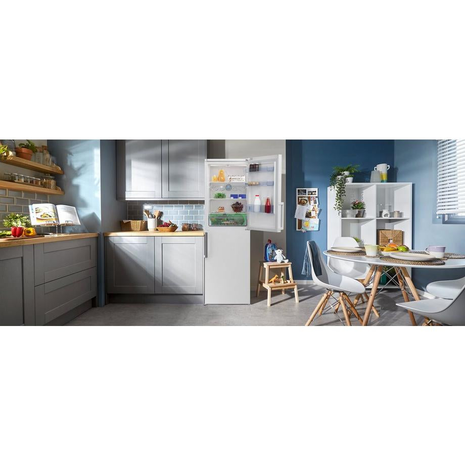 Beko CFP3691VW HarvestFresh Freestanding Frost Free Fridge Freezer - White