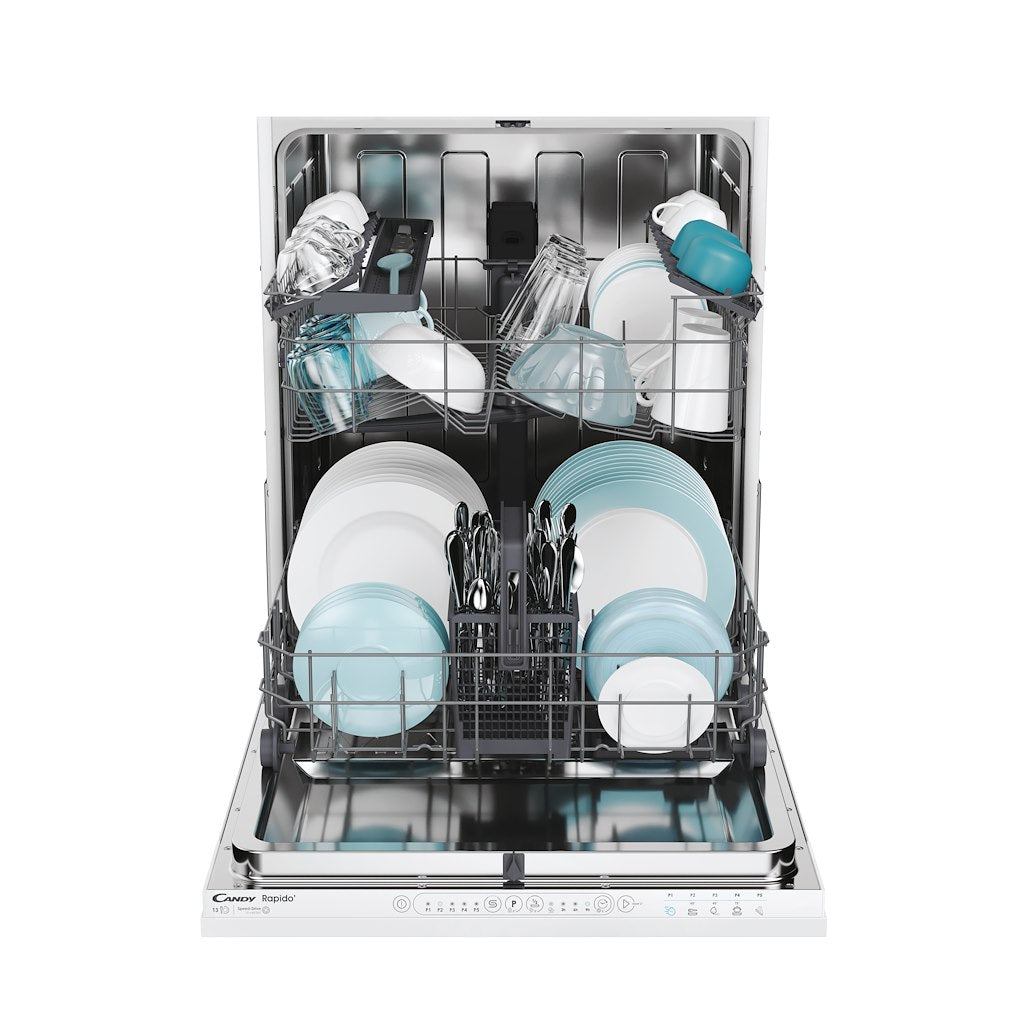 Candy CI 3E7E0W-80 Built-In 60cm 13 Place Setting Dishwasher