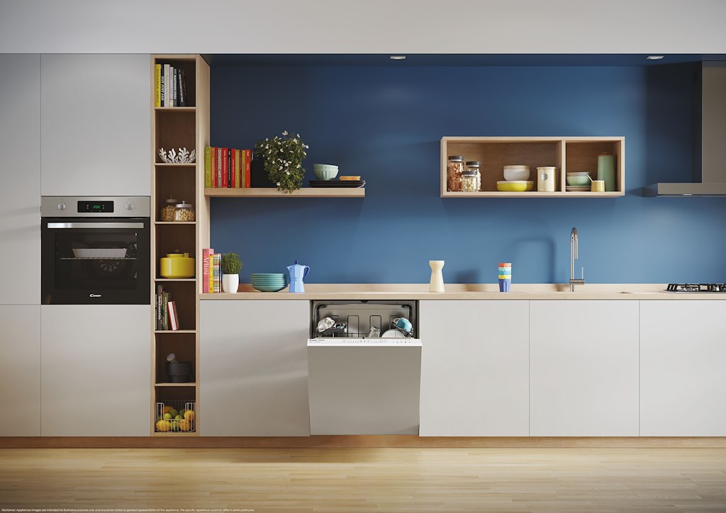 Candy CI 3E7E0W-80 Built-In 60cm 13 Place Setting Dishwasher