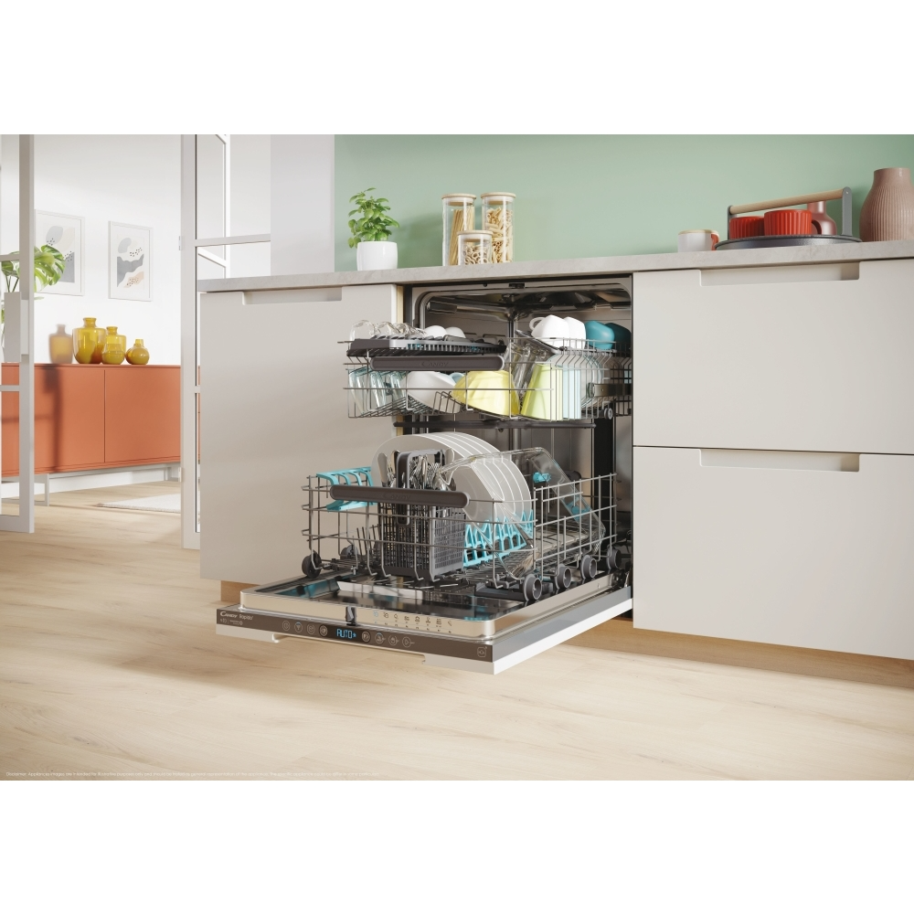 Candy CI 5D6F0MA-80 60cm Built-In 15 Place Setting Dishwasher