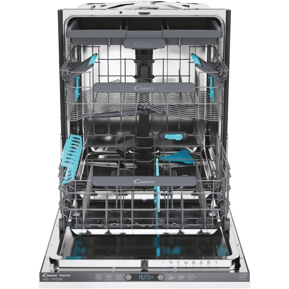 Candy CI6C4F1PMW-80 60cm Built-In 16 Place Setting Dishwasher