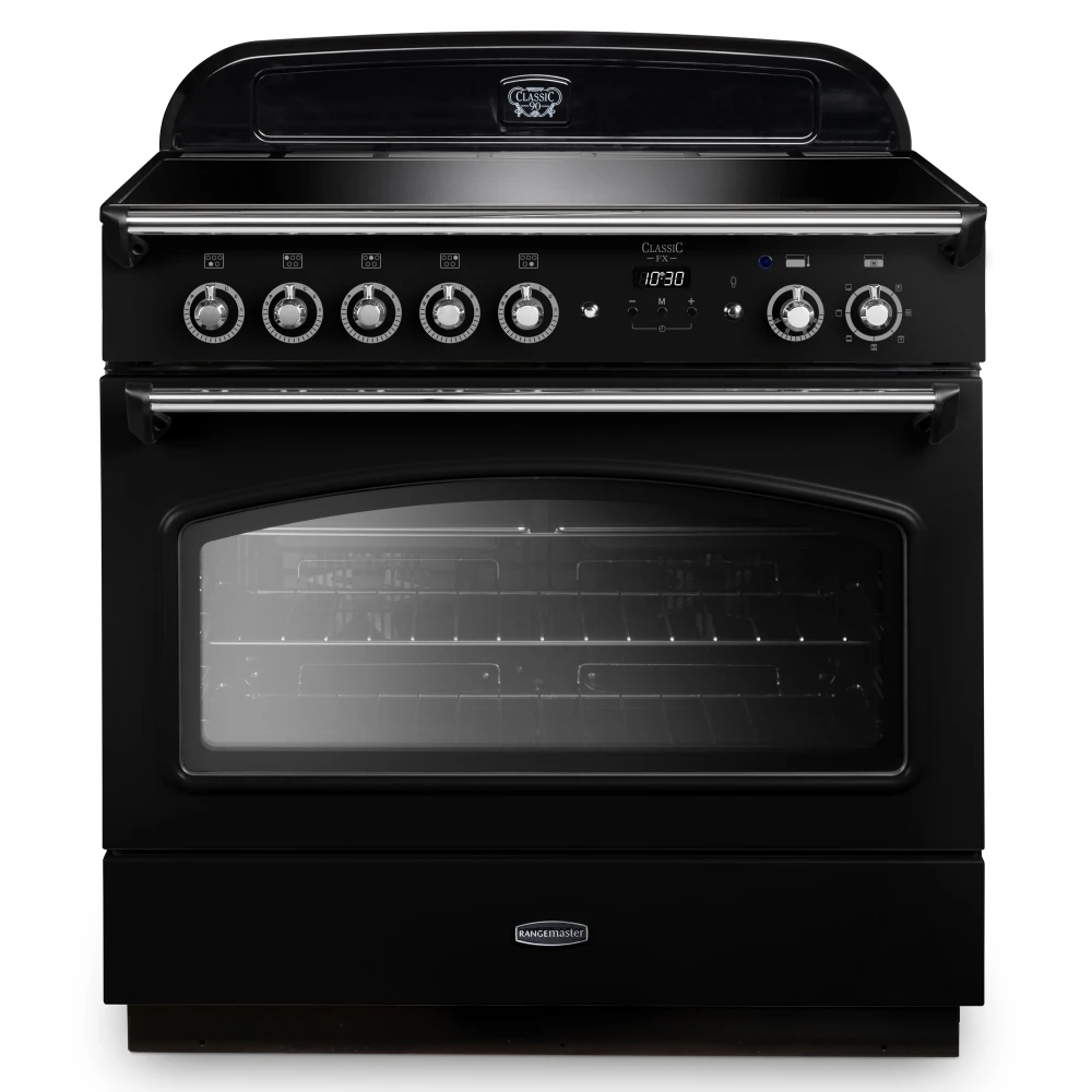 Rangemaster CLAS90FXEIBL/C 90cm Induction Range Cooker