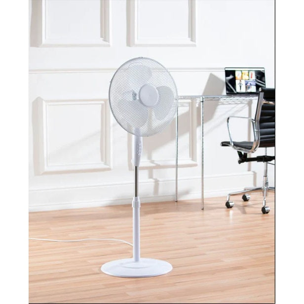Daewoo COL1568GE 16 Inch Pedestal Fan - Round Base