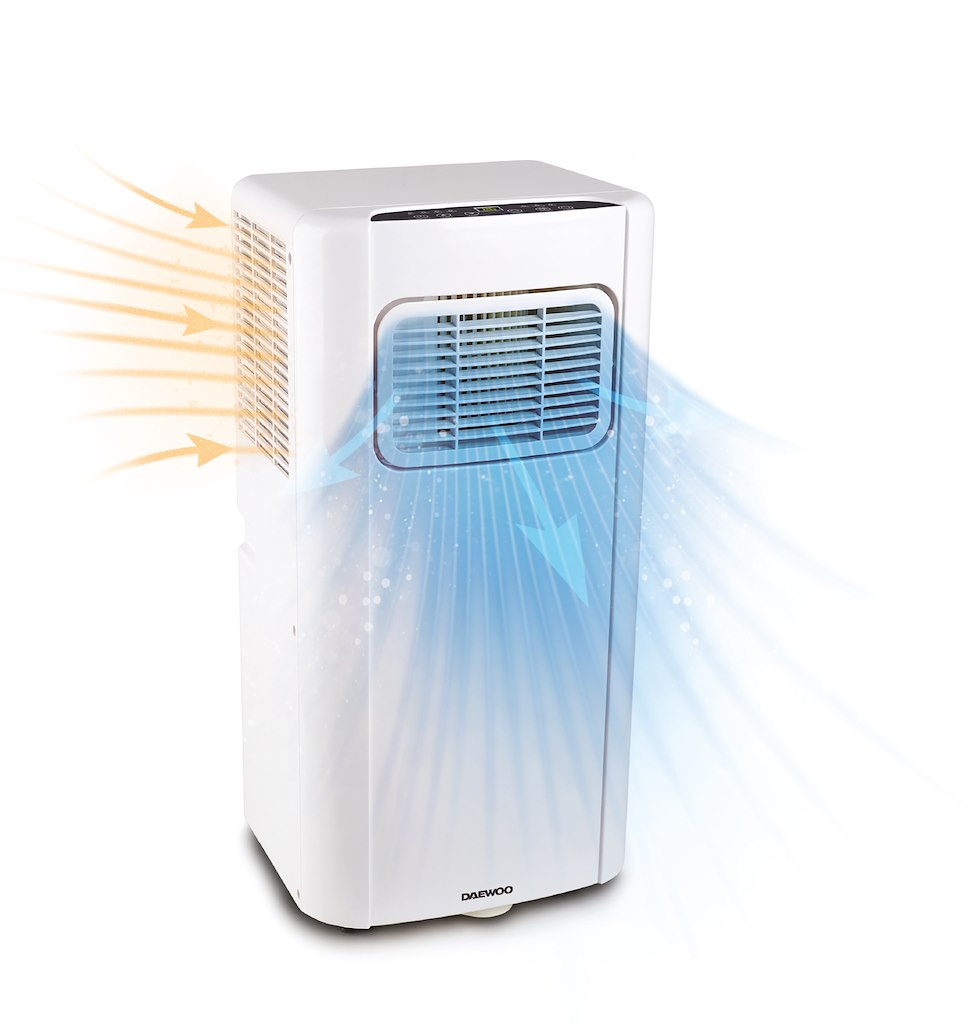 Daewoo COL1574GE 9000 BTU Portable Air Conditioner with Wifi